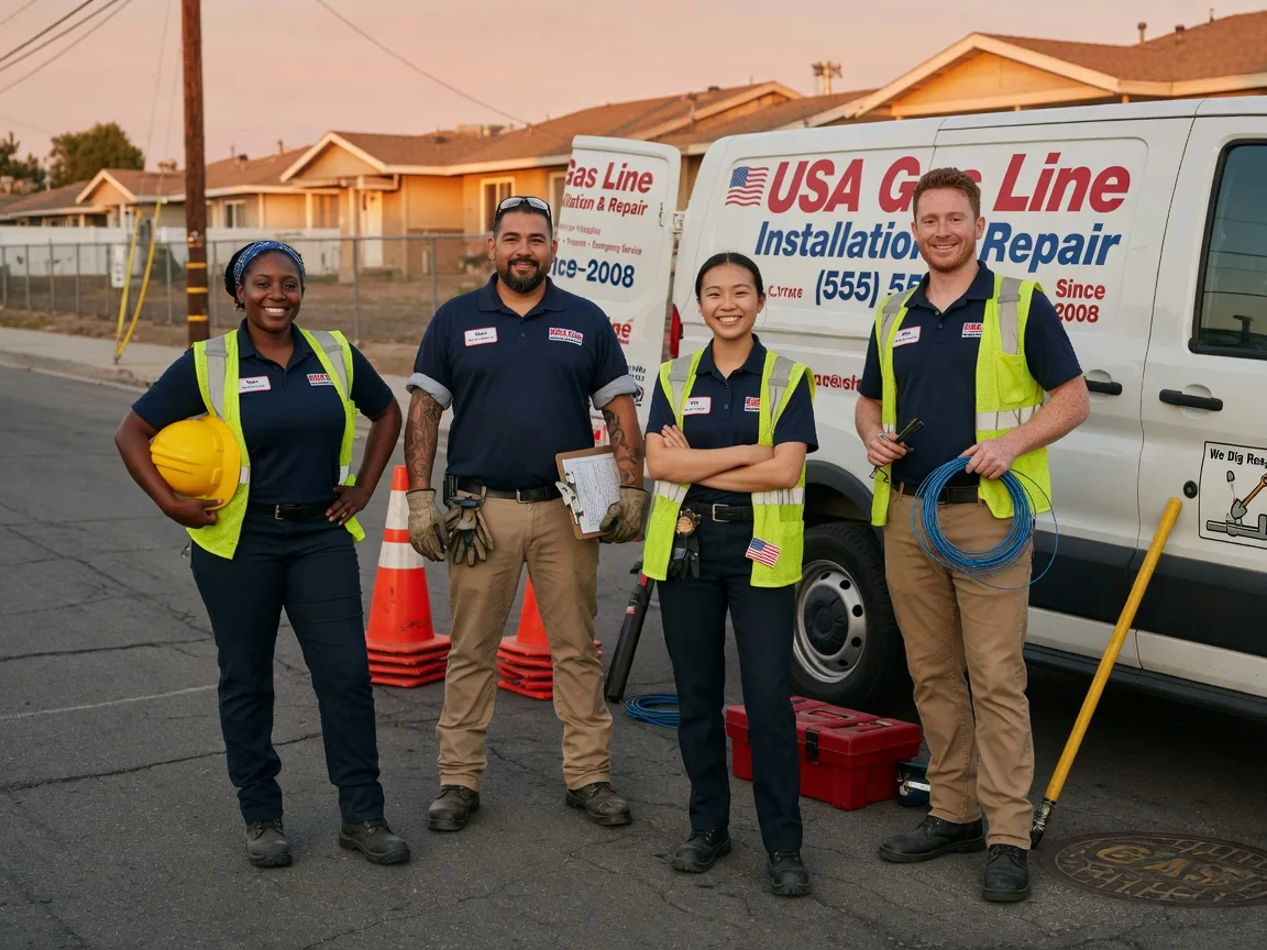 Gas Line Installation company in Hilltown, PA